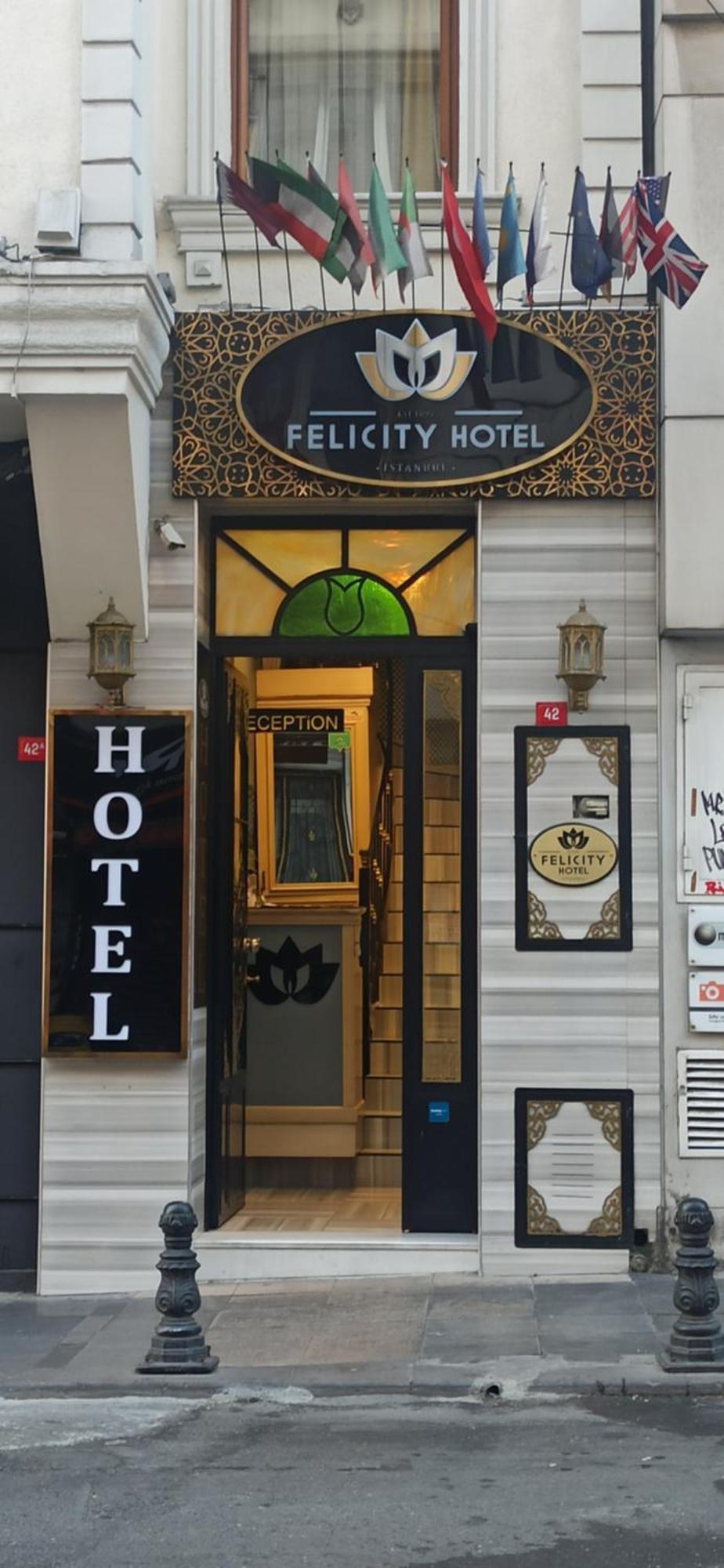 Felicity Hotel Istambul Exterior foto